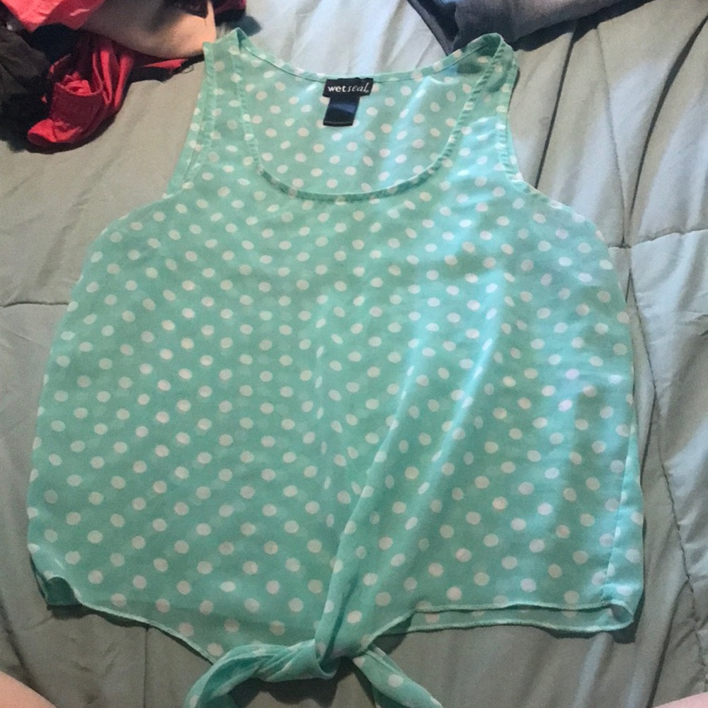 Wet Seal Shear Tank Top